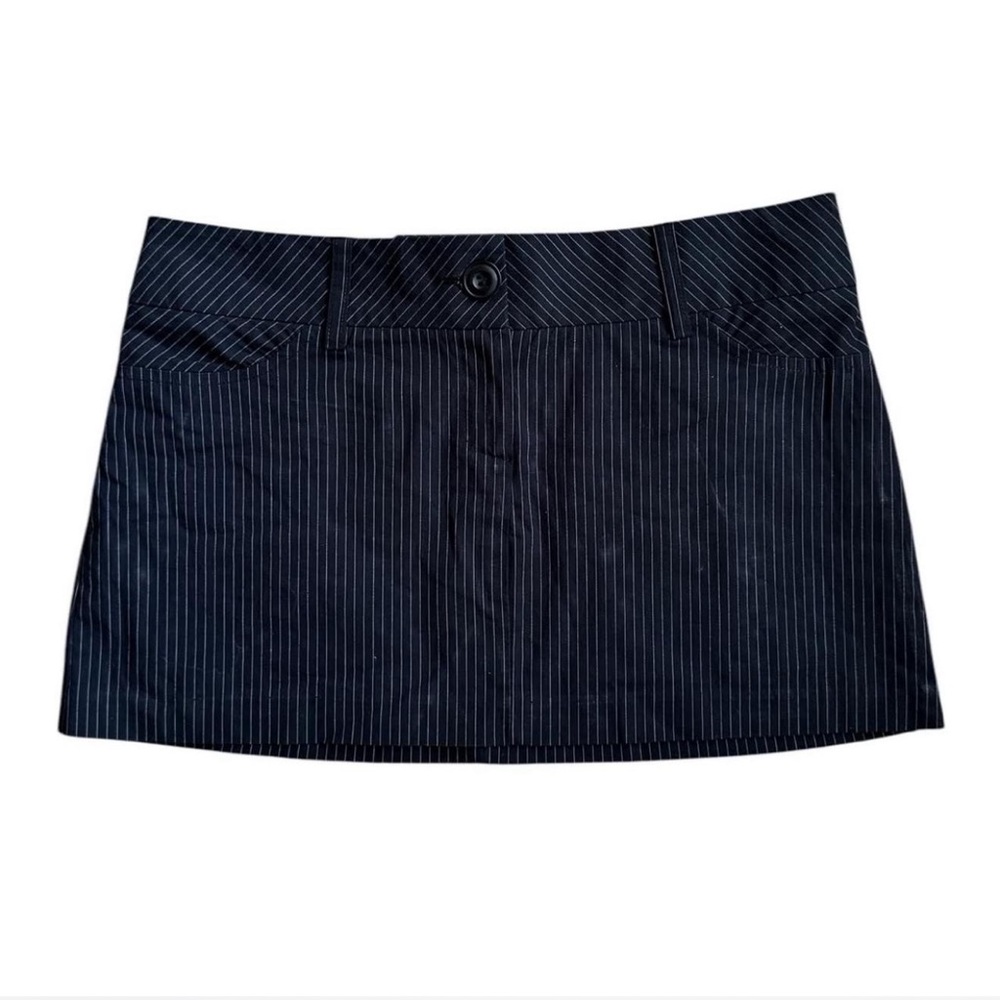 Forever 21 Black Striped Mini Skirt